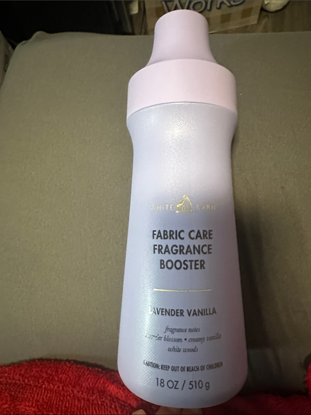 Lavender Vanilla Fabric Care Fragrance Booster